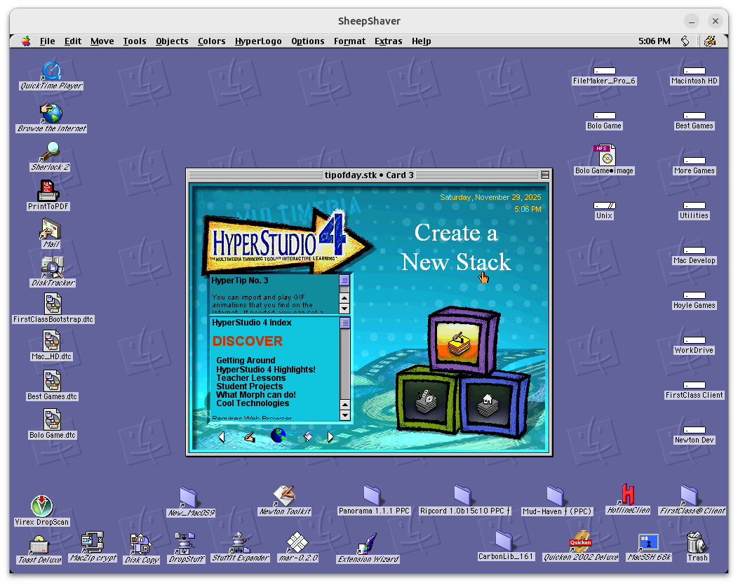 OS9 Desktop